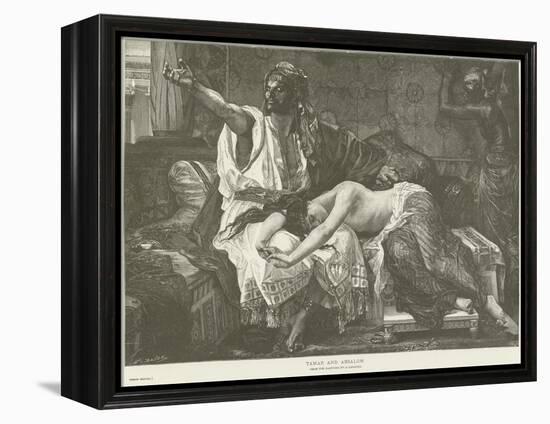 Tamar and Absalom-Alexandre Cabanel-Framed Premier Image Canvas