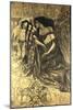 Tamara and Demon, 1890-1891-Mikhail Alexandrovich Vrubel-Mounted Giclee Print