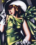 Jeune Fille Vert-Tamara de Lempicka-Art Print