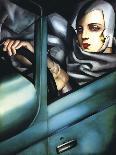 Young Lady with Gloves-Tamara de Lempicka-Giclee Print