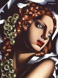 Jeune Fille Vert-Tamara de Lempicka-Art Print