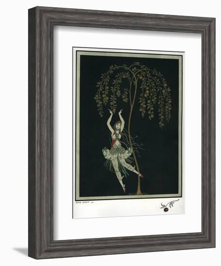 Tamara Karsavina in the Ballet the Firebird-George Barbier-Framed Giclee Print