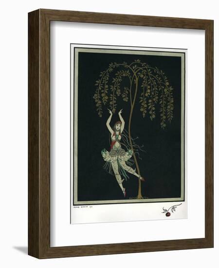 Tamara Karsavina in the Ballet the Firebird-George Barbier-Framed Giclee Print