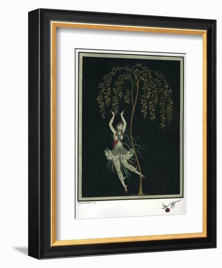 Tamara Karsavina in the Ballet the Firebird-George Barbier-Framed Giclee Print