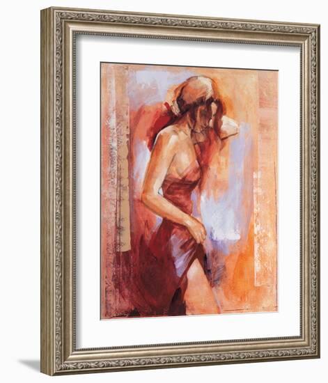 Tamara-Talantbek Chekirov-Framed Art Print