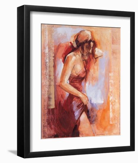 Tamara-Talantbek Chekirov-Framed Art Print