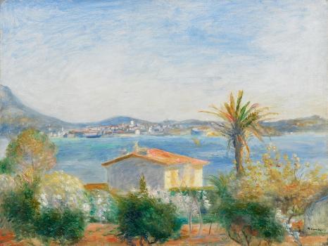 Tamaris, France, C.1885' Giclee Print - Pierre-Auguste Renoir | Art.com