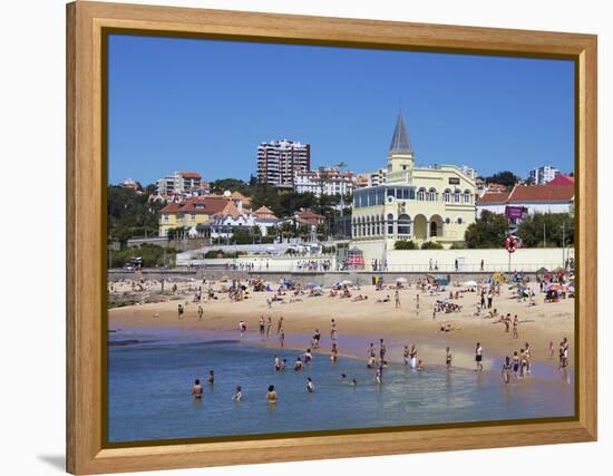 Tamariz Beach, Estoril, Portugal, Europe-Jeremy Lightfoot-Framed Premier Image Canvas