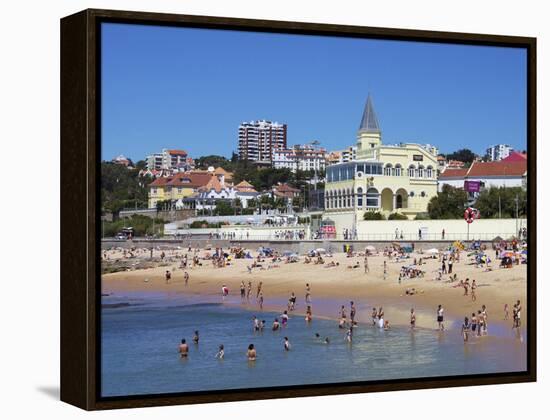 Tamariz Beach, Estoril, Portugal, Europe-Jeremy Lightfoot-Framed Premier Image Canvas