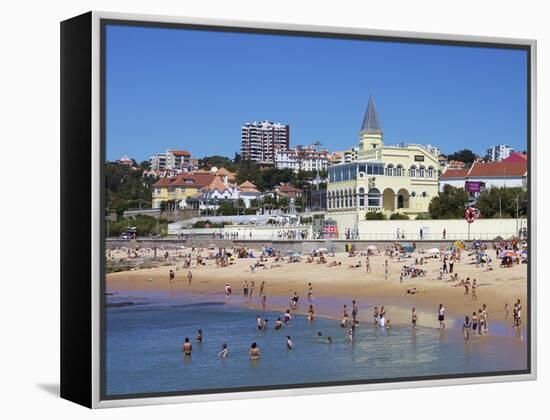 Tamariz Beach, Estoril, Portugal, Europe-Jeremy Lightfoot-Framed Premier Image Canvas