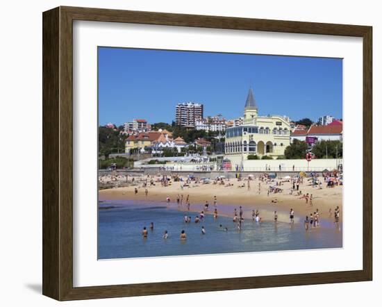 Tamariz Beach, Estoril, Portugal, Europe-Jeremy Lightfoot-Framed Photographic Print