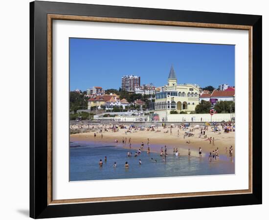 Tamariz Beach, Estoril, Portugal, Europe-Jeremy Lightfoot-Framed Photographic Print