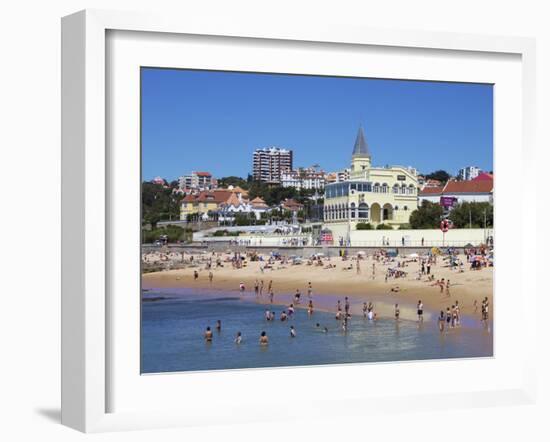 Tamariz Beach, Estoril, Portugal, Europe-Jeremy Lightfoot-Framed Photographic Print