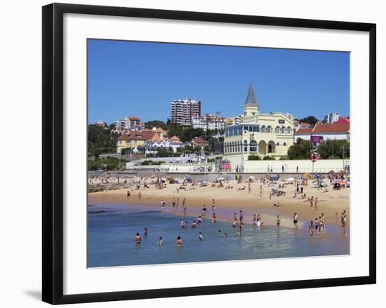 Tamariz Beach, Estoril, Portugal, Europe-Jeremy Lightfoot-Framed Photographic Print