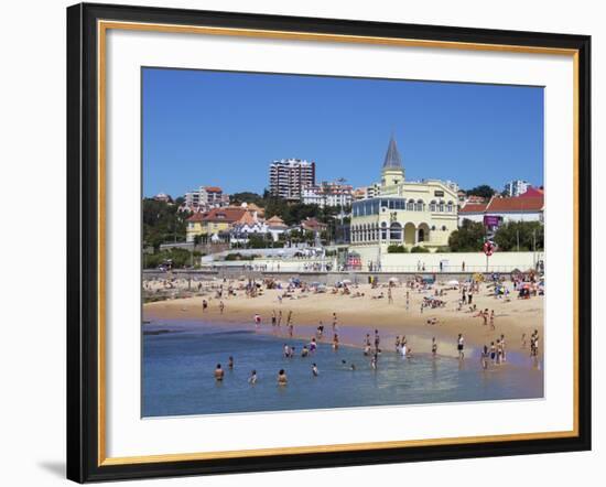 Tamariz Beach, Estoril, Portugal, Europe-Jeremy Lightfoot-Framed Photographic Print