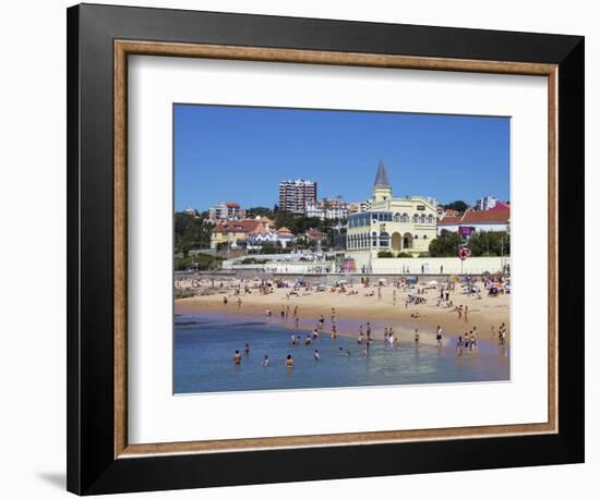 Tamariz Beach, Estoril, Portugal, Europe-Jeremy Lightfoot-Framed Photographic Print