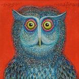 Blue Owl, 1995-Tamas Galambos-Giclee Print