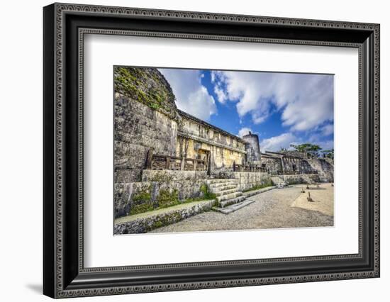 Tamaudun Mausoleum in Okinawa, Japan. the Remains of 18 Ryuku Kings and their Families are Entombed-SeanPavonePhoto-Framed Photographic Print