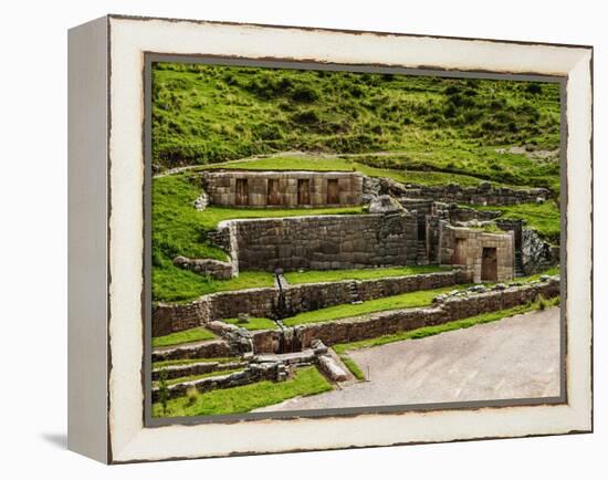 Tambomachay Ruins, Cusco Region, Peru, South America-Karol Kozlowski-Framed Premier Image Canvas