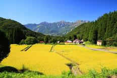 Japan Alps and River-tamikosan-Photographic Print