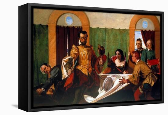 Taming of the Shrew-Augustus Leopold Egg-Framed Premier Image Canvas