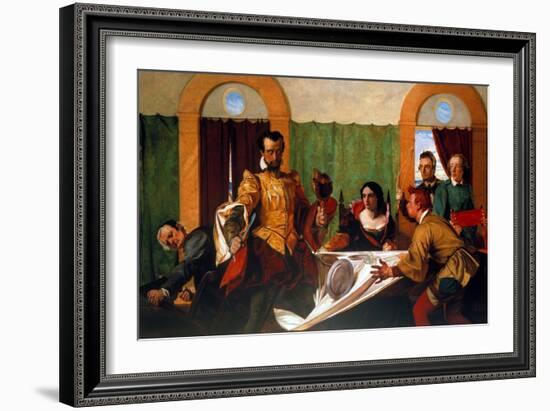 Taming of the Shrew-Augustus Leopold Egg-Framed Giclee Print