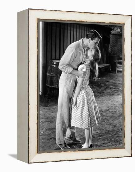 Tammy And The Bachelor, Leslie Nielsen, Debbie Reynolds, 1957-null-Framed Stretched Canvas