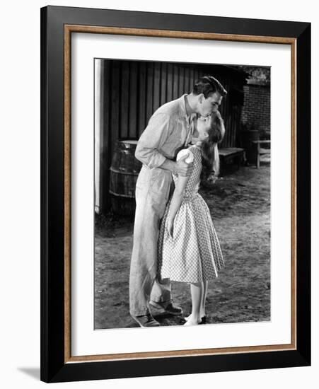 Tammy And The Bachelor, Leslie Nielsen, Debbie Reynolds, 1957-null-Framed Photo