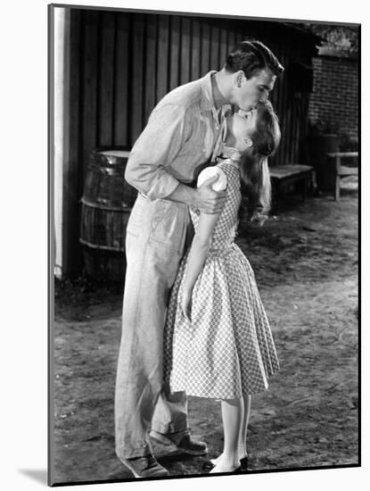 Tammy And The Bachelor, Leslie Nielsen, Debbie Reynolds, 1957-null-Mounted Photo