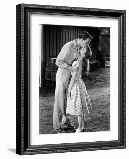 Tammy And The Bachelor, Leslie Nielsen, Debbie Reynolds, 1957-null-Framed Photo