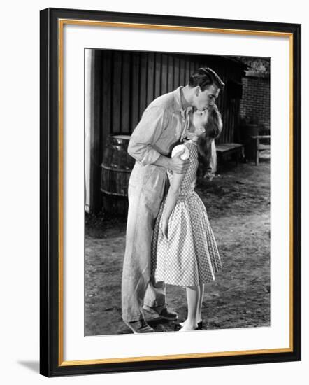 Tammy And The Bachelor, Leslie Nielsen, Debbie Reynolds, 1957-null-Framed Photo