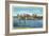 Tampa, Florida - Skyline View from Davis Island-Lantern Press-Framed Art Print