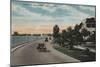 Tampa, Florida - View of Bayshore Blvd-Lantern Press-Mounted Art Print