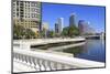 Tampa Skyline and Linear Park, Tampa, Florida, United States of America, North America-Richard Cummins-Mounted Photographic Print