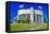 Tampa Stadium, home of the Buccaneers, Tampa Bay, Florida-null-Framed Premier Image Canvas