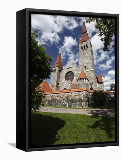 Tampere Cathedral, Tampere City, Pirkanmaa, Finland, Scandinavia, Europe-Dallas & John Heaton-Framed Premier Image Canvas