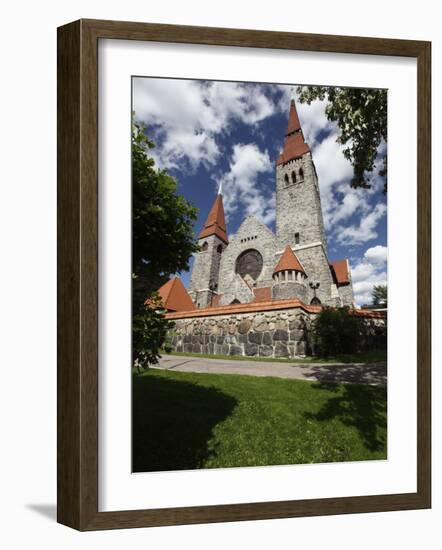 Tampere Cathedral, Tampere City, Pirkanmaa, Finland, Scandinavia, Europe-Dallas & John Heaton-Framed Photographic Print