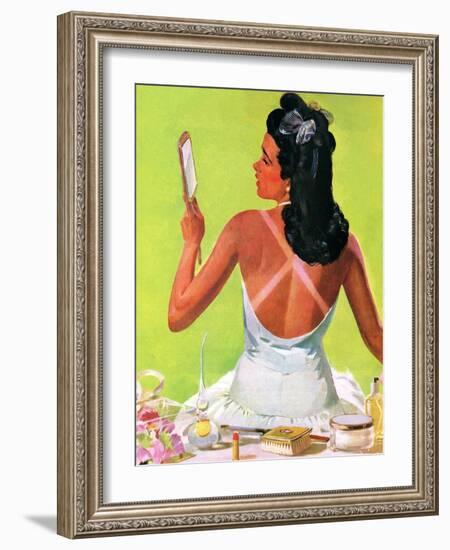 "Tan Lines," September 27, 1941-Albert W. Hampson-Framed Giclee Print