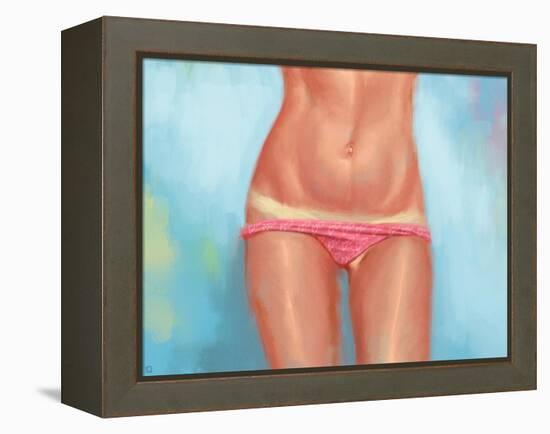 Tan Lines-Alexander Grahovsky-Framed Stretched Canvas