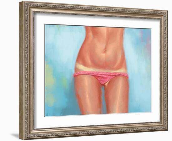 Tan Lines-Alexander Grahovsky-Framed Art Print