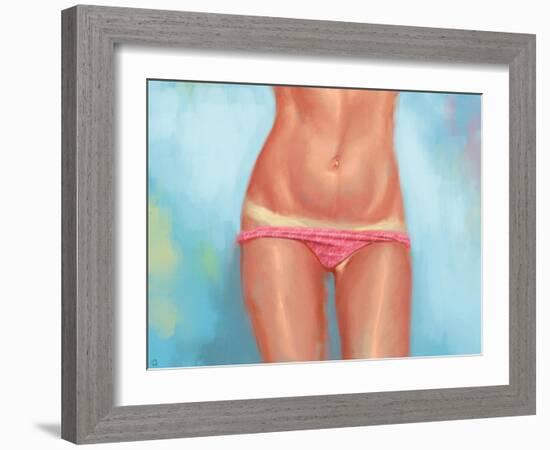 Tan Lines-Alexander Grahovsky-Framed Art Print