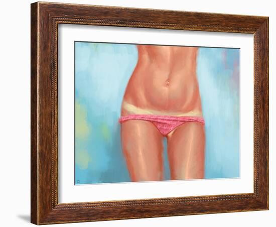 Tan Lines-Alexander Grahovsky-Framed Art Print