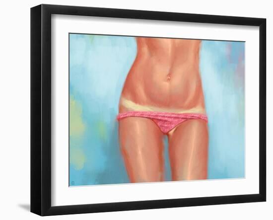 Tan Lines-Alexander Grahovsky-Framed Art Print