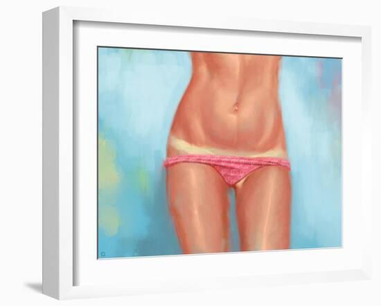 Tan Lines-Alexander Grahovsky-Framed Art Print