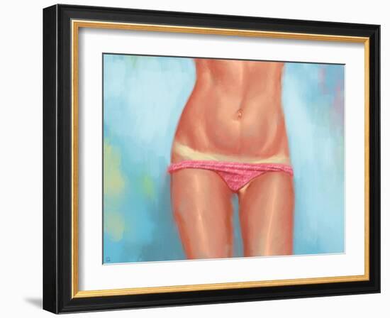 Tan Lines-Alexander Grahovsky-Framed Art Print