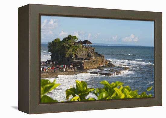 Tanah Lot. Bali Island, Indonesia-Keren Su-Framed Premier Image Canvas