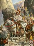 Julius Caesar Crossing the Rubicon-Tancredi Scarpelli-Giclee Print