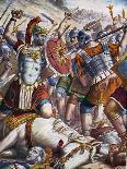 Julius Caesar Crossing the Rubicon-Tancredi Scarpelli-Giclee Print