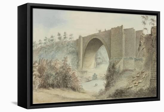 Tanfield Arch-Robert Johnson-Framed Premier Image Canvas