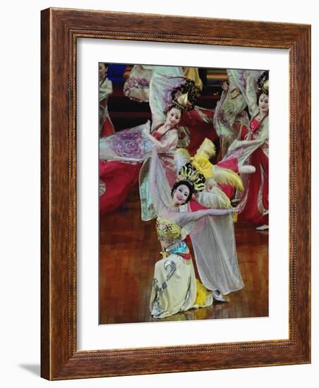 Tang Dynasty Performance, Xian, China-Adam Jones-Framed Photographic Print